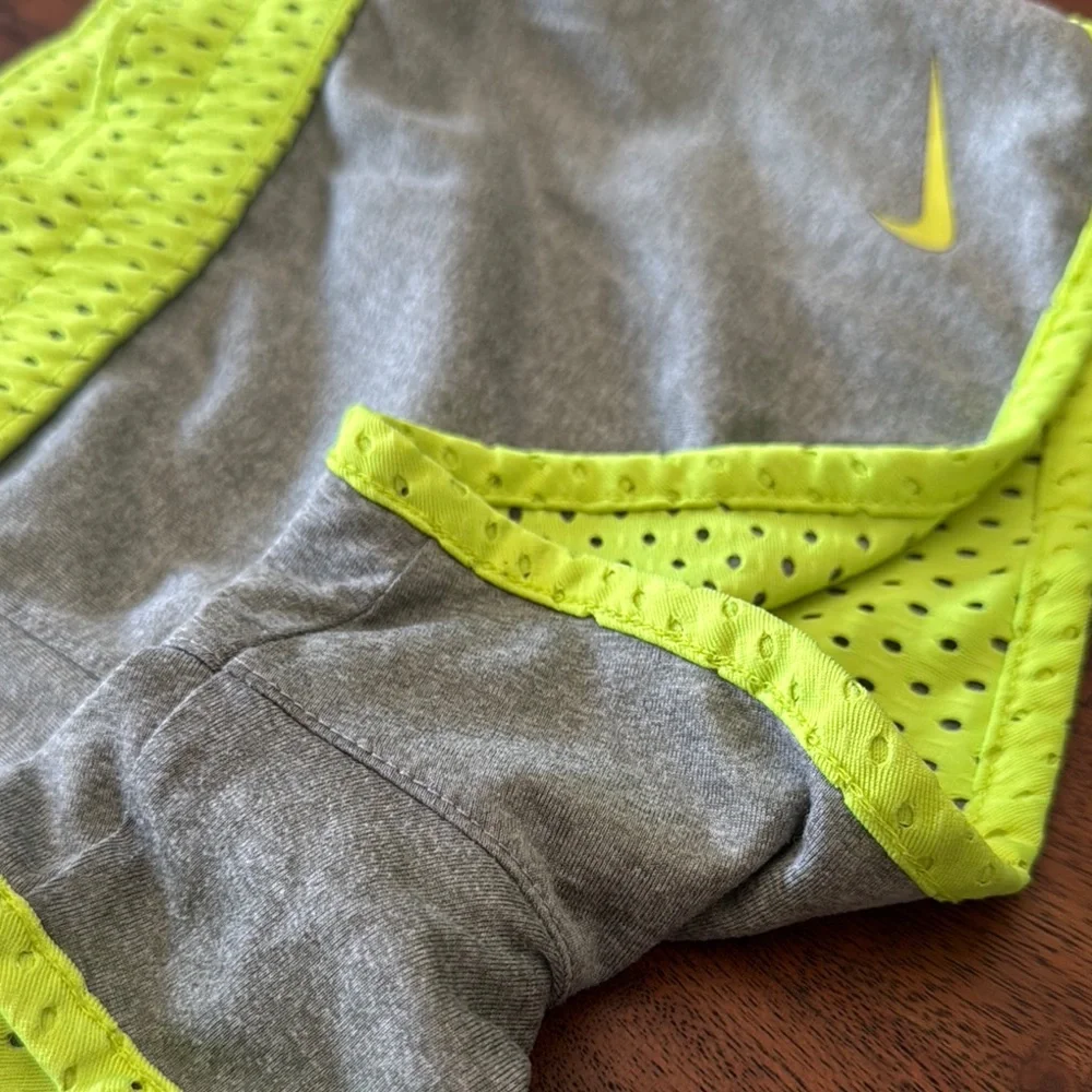 Nike Women's Athletic Shorts - Red, Black, Green - Picture 9 of 16